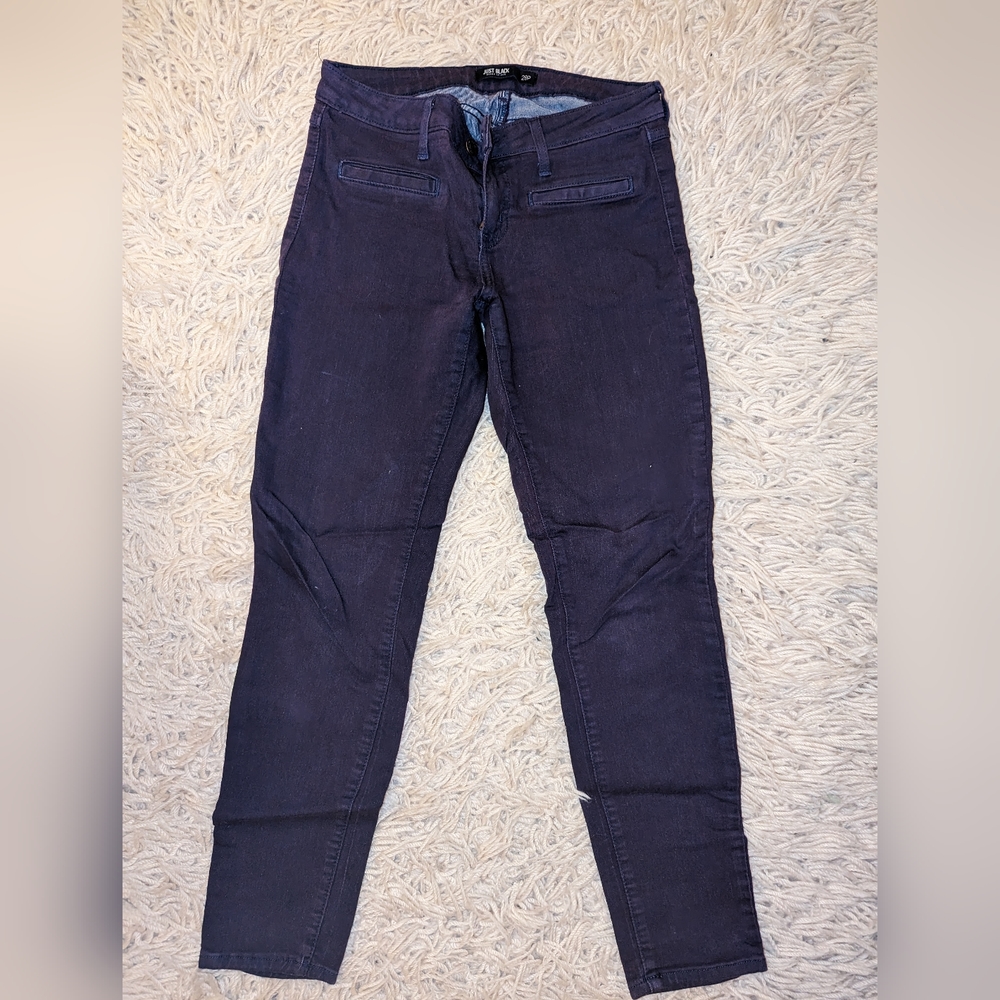 Just Black Purple Jean 28P